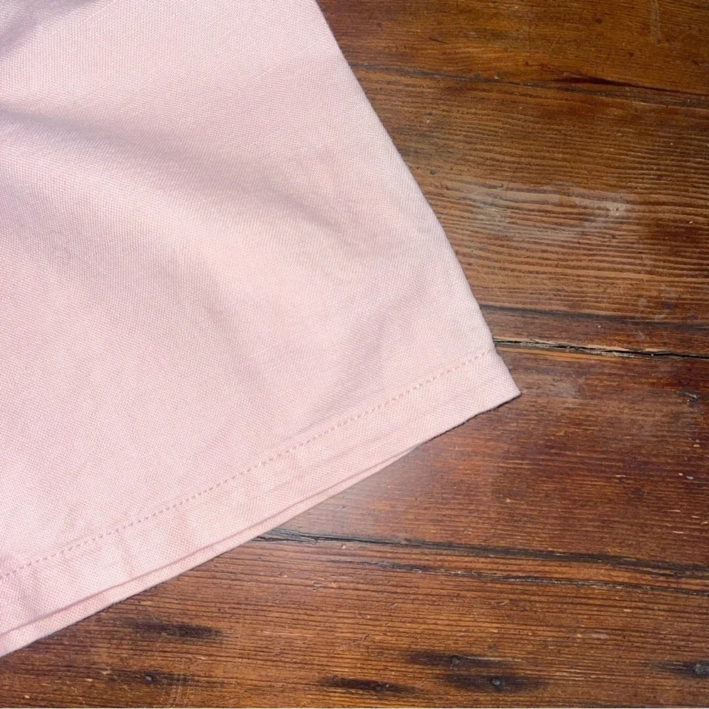 GAP Women's Pink boyfriend roll up khakis Shorts